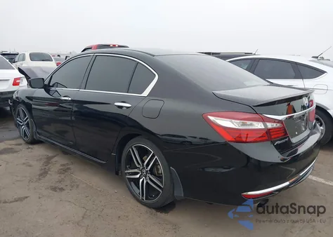 2016 Honda Accord Sport from USA, damaged, VIN 1HGCR2F54GA121492